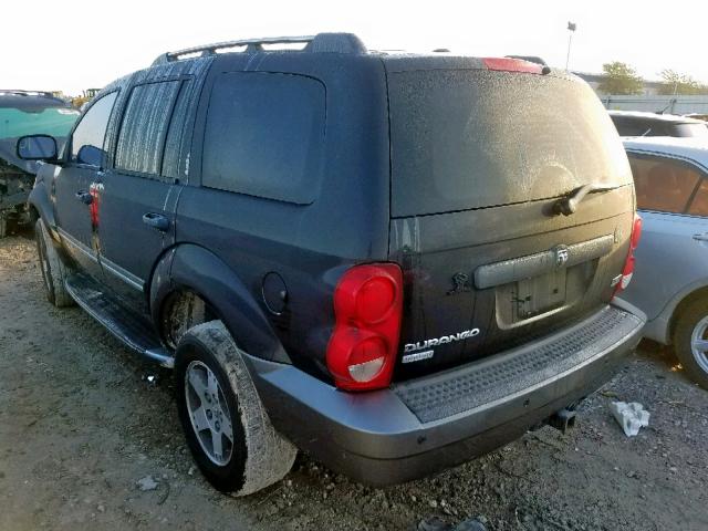 1D8HD68238F114732 - 2008 DODGE DURANGO AD BLACK photo 3