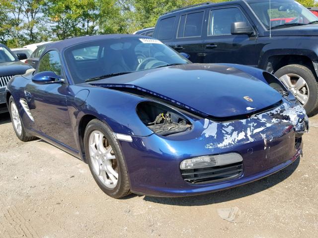 WP0CA29876U713266 - 2006 PORSCHE BOXSTER BLUE photo 1