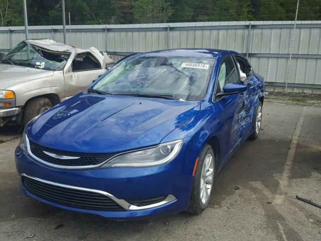 1C3CCCAB9HN510372 - 2017 CHRYSLER 200 LIMITE BLUE photo 2