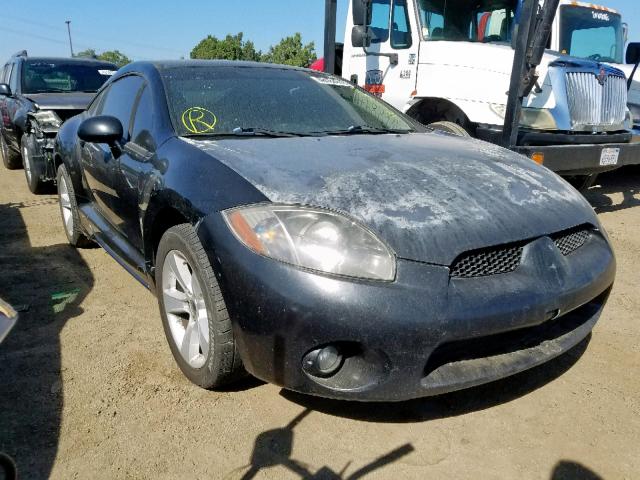 4A3AK24F67E022166 - 2007 MITSUBISHI ECLIPSE GS BLACK photo 1