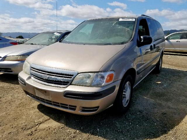 1GNDX03E14D237929 - 2004 CHEVROLET VENTURE GOLD photo 2