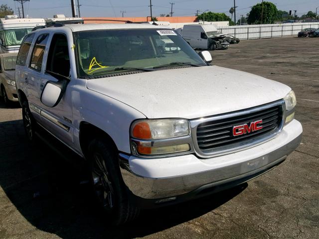 1GKEC13V75J254868 - 2005 GMC YUKON WHITE photo 1