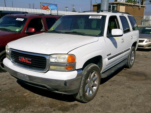 1GKEC13V75J254868 - 2005 GMC YUKON WHITE photo 2