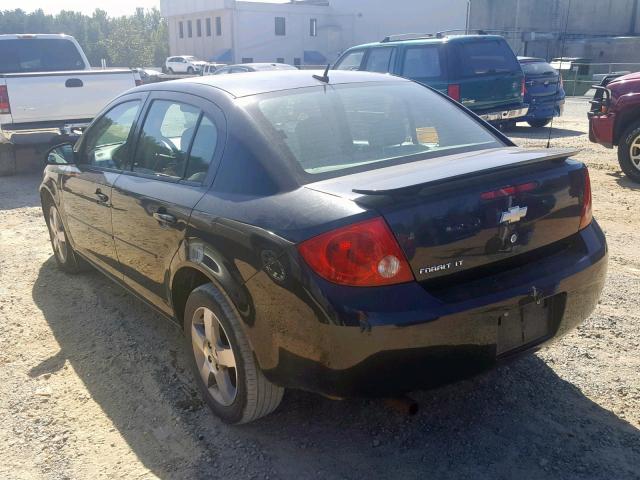 1G1AD5F56A7127202 - 2010 CHEVROLET COBALT 1LT BLACK photo 3