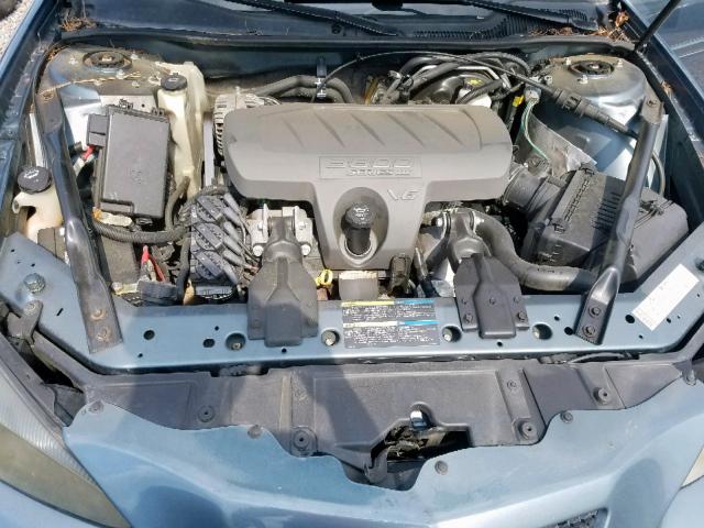 2G2WP552X61146209 - 2006 PONTIAC GRAND PRIX Կապույտ լուսանկար 7