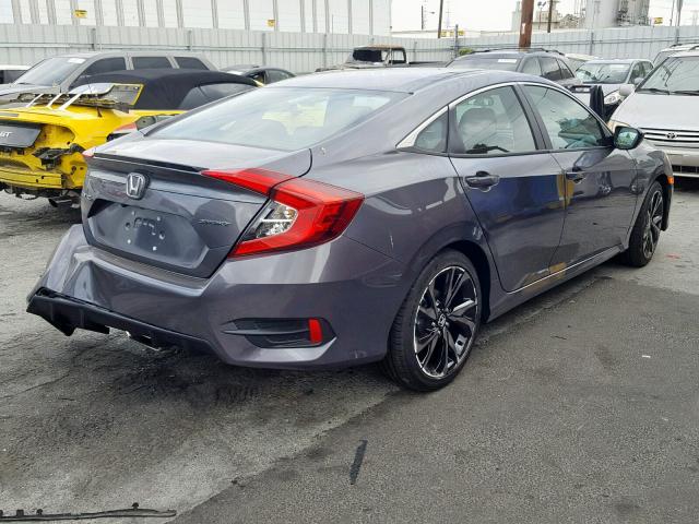 2HGFC2F85KH584096 - 2019 HONDA CIVIC SPOR GRAY photo 4