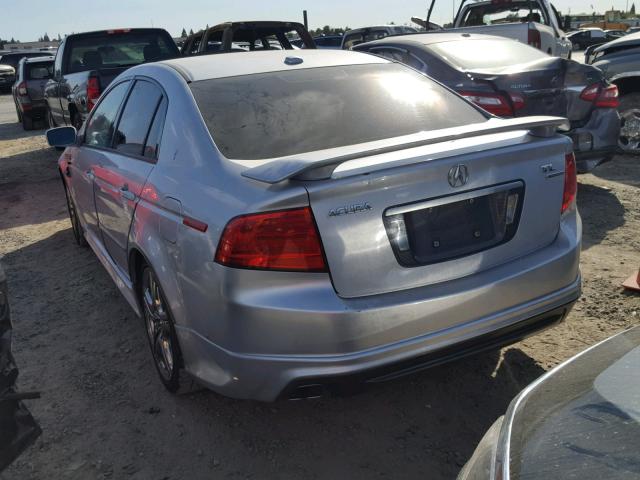 19UUA66205A078310 - 2005 ACURA TL SILVER photo 3