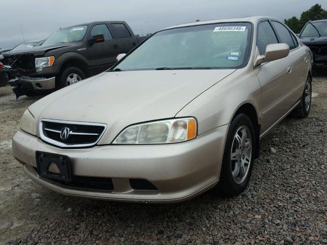 19UUA566XYA026491 - 2000 ACURA 3.2TL TAN photo 2