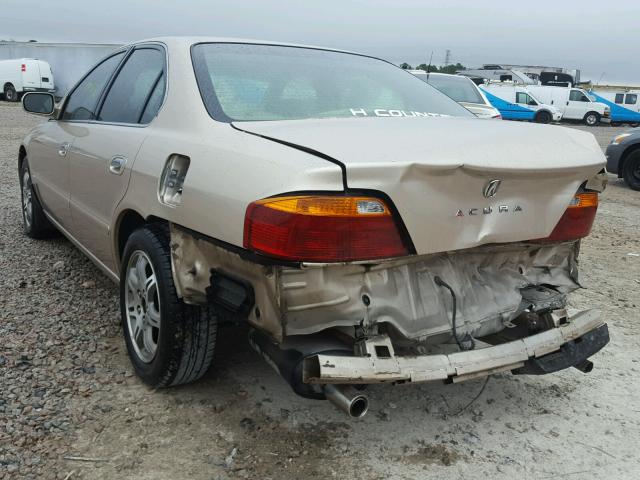 19UUA566XYA026491 - 2000 ACURA 3.2TL TAN photo 3