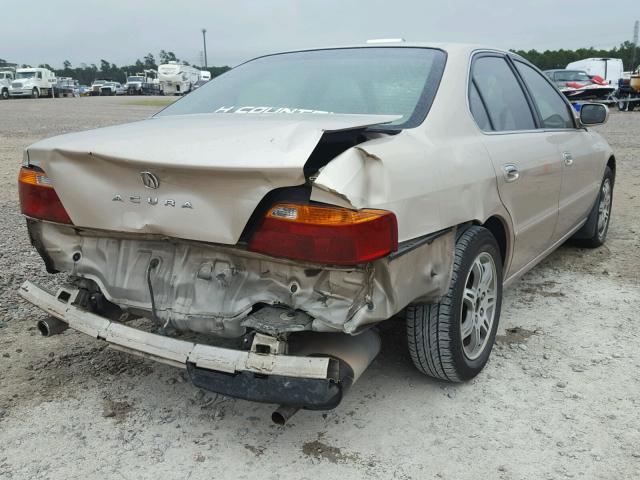 19UUA566XYA026491 - 2000 ACURA 3.2TL TAN photo 4