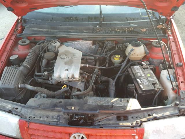 3VWRB81H4WM265317 - 1998 VOLKSWAGEN JETTA GL RED photo 7