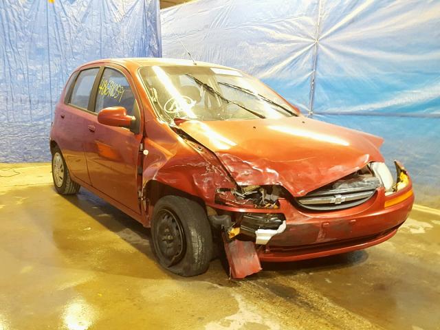 KL1TD66697B759557 - 2007 CHEVROLET AVEO BASE 红色 照片 1