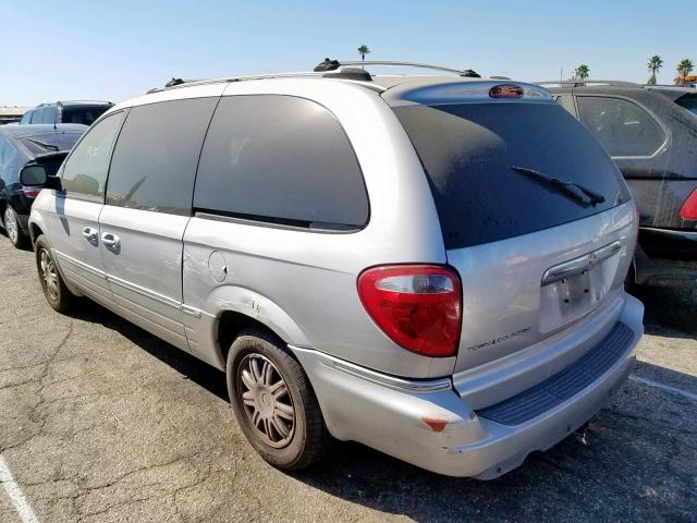 2C4GP64L55R474203 - 2005 CHRYSLER TOWN & COU SILVER photo 3