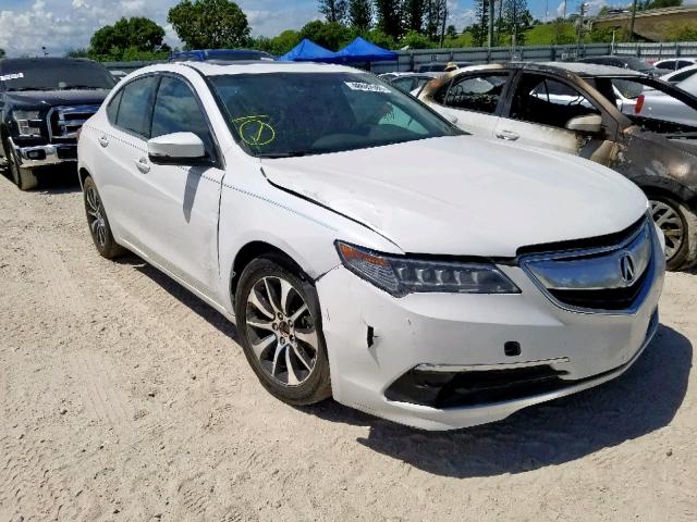 19UUB1F53GA013805 - 2016 ACURA TLX TECH WHITE photo 1