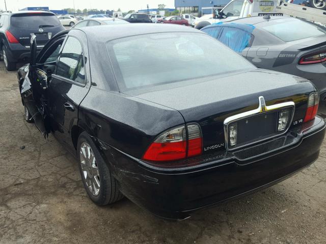 1LNHM87A24Y602843 - 2004 LINCOLN LS BLACK photo 3