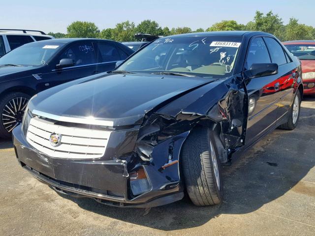 1G6DP577970134810 - 2007 CADILLAC CTS HI FEA BLACK photo 2