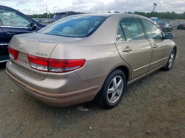 1HGCM566X3A137330 - 2003 HONDA ACCORD EX GOLD photo 4