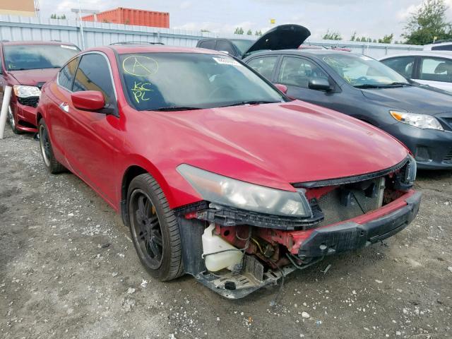 1HGCS22858A802119 - 2008 HONDA ACCORD EXL RED photo 1