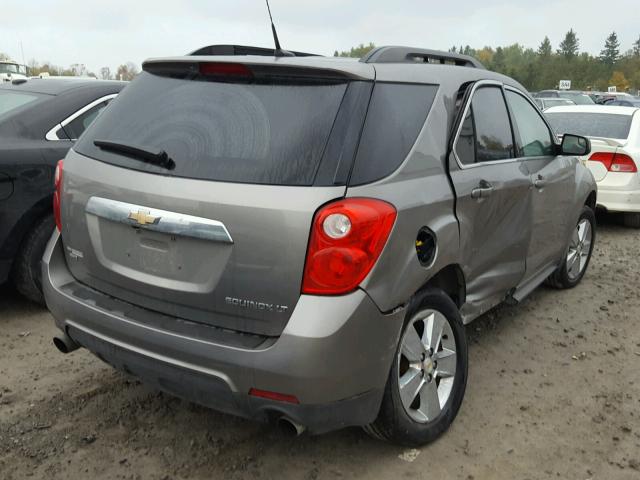 2GNFLNE59C6285920 - 2012 CHEVROLET EQUINOX LT GRAY photo 4