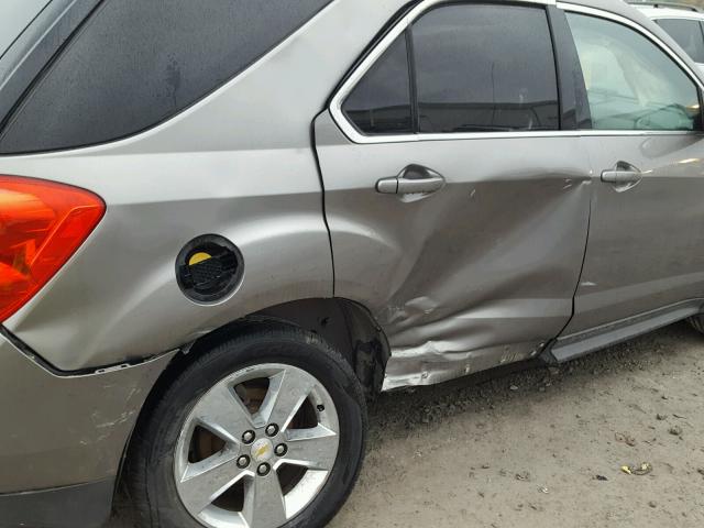 2GNFLNE59C6285920 - 2012 CHEVROLET EQUINOX LT GRAY photo 9