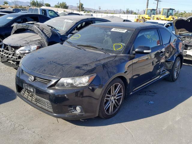 JTKJF5C72C3023736 - 2012 TOYOTA SCION TC შავი ფოტო 2