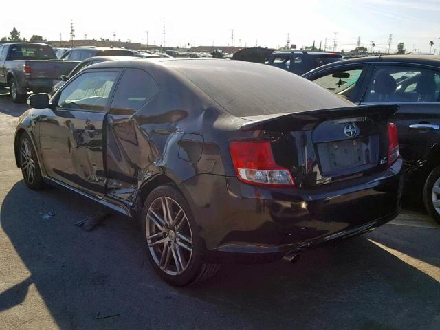 JTKJF5C72C3023736 - 2012 TOYOTA SCION TC შავი ფოტო 3