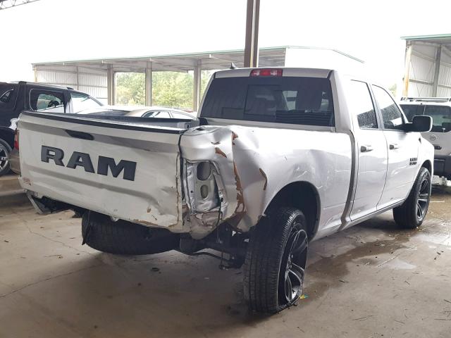 1C6RR6HG3JS160596 - 2018 RAM 1500 SPORT SILVER photo 4