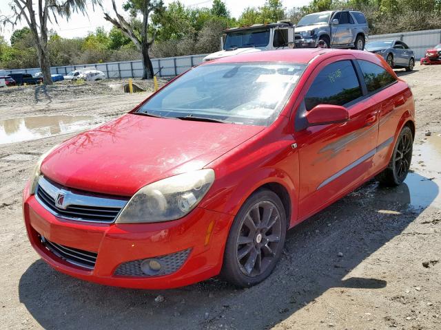 W08AT271585055489 - 2008 SATURN ASTRA XR RED photo 2