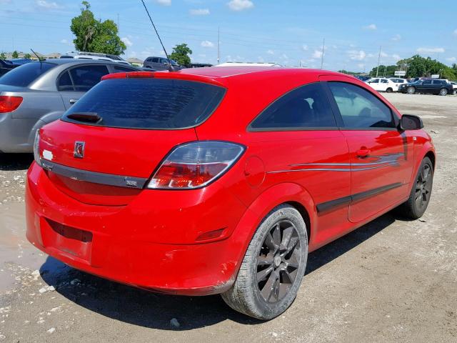W08AT271585055489 - 2008 SATURN ASTRA XR RED photo 4