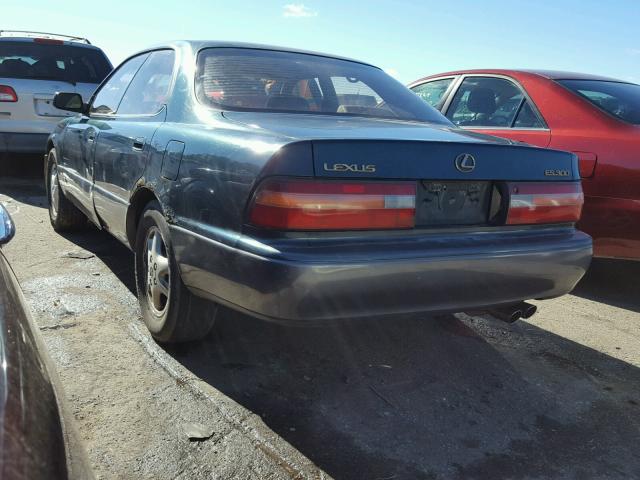 JT8BF12G4T0154382 - 1996 LEXUS ES 300 GREEN photo 3