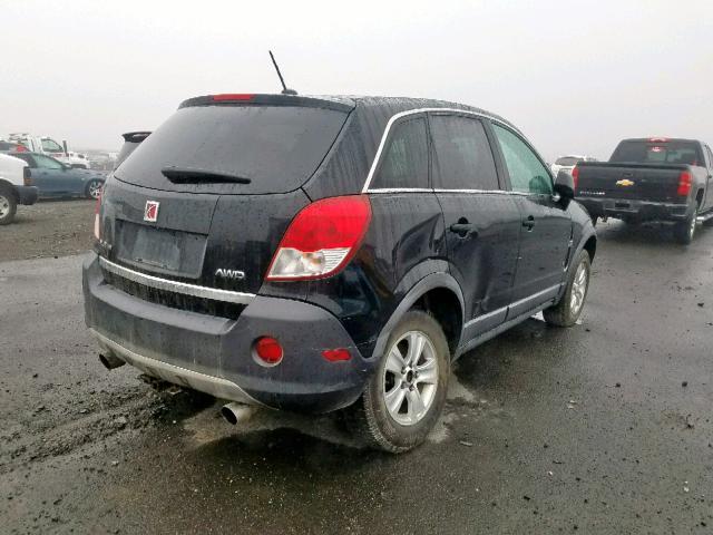 3GSDL43N48S517110 - 2008 SATURN VUE XE BLACK photo 4