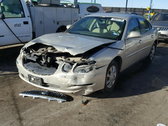 2G4WC582481282269 - 2008 BUICK LACROSSE C GOLD photo 2