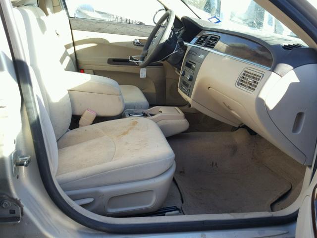 2G4WC582481282269 - 2008 BUICK LACROSSE C GOLD photo 5