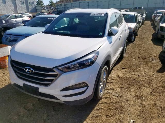 KM8J33A2XGU031526 - 2016 HYUNDAI TUCSON LIM WHITE photo 2