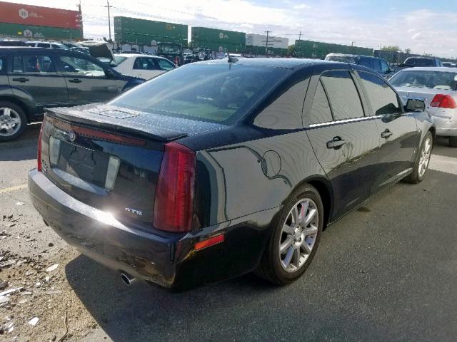 1G6DC67A660182597 - 2006 CADILLAC STS BLACK photo 4