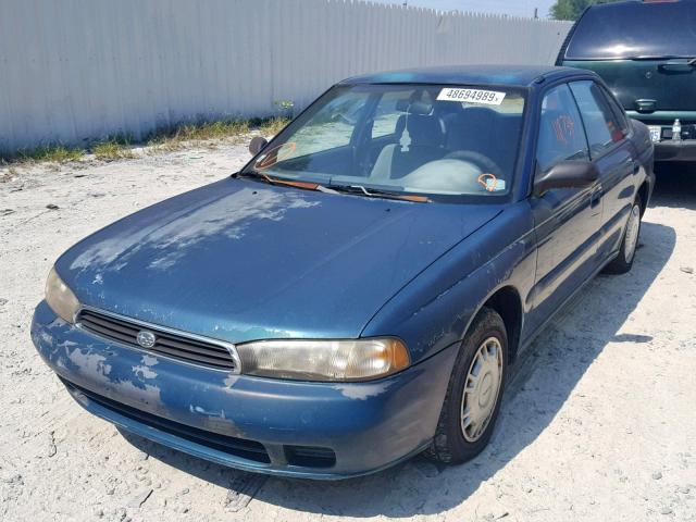 4S3BD4359V7206301 - 1997 SUBU LEGACY GREEN photo 2