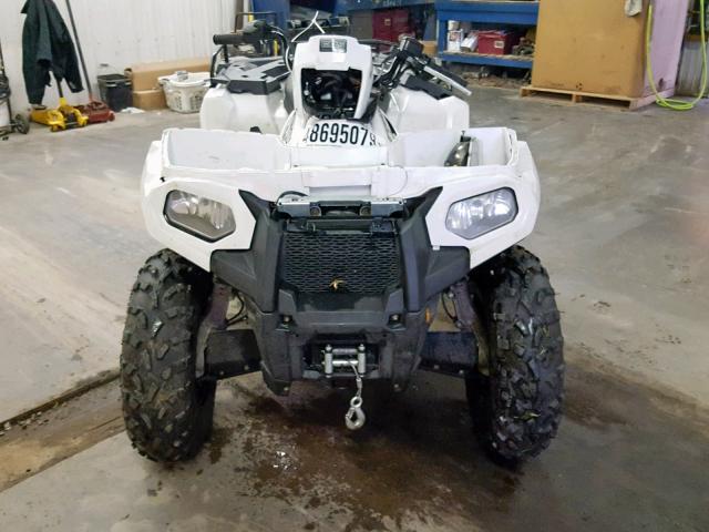 4XASEE573FA646026 - 2015 POLARIS SPORTSMAN WHITE photo 9