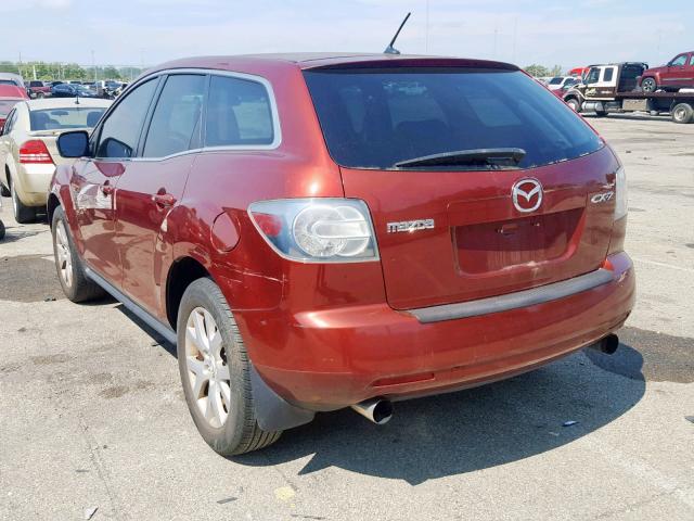 JM3ER293270108108 - 2007 MAZDA CX-7 RED photo 3