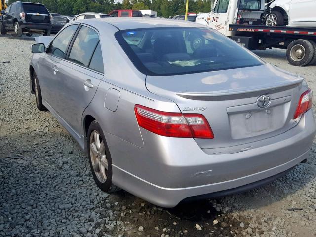 4T1BE46K29U360155 - 2009 TOYOTA CAMRY BASE SILVER photo 3