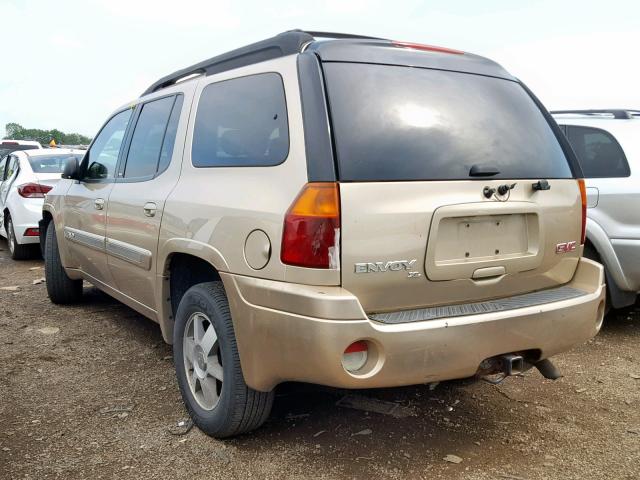 1GKET16S346227296 - 2004 GMC ENVOY XL GOLD photo 3