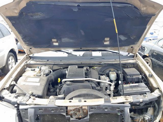 1GKET16S346227296 - 2004 GMC ENVOY XL GOLD photo 7