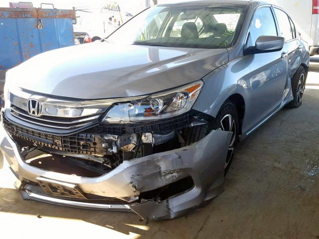 1HGCR2F35HA220337 - 2017 HONDA ACCORD LX SILVER photo 9