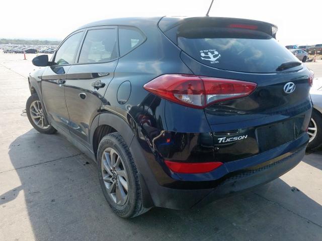 KM8J23A49GU192146 - 2016 HYUNDAI TUCSON SE BLACK photo 3