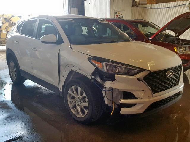 KM8J2CA45KU912910 - 2019 HYUNDAI TUCSON SE WHITE photo 1