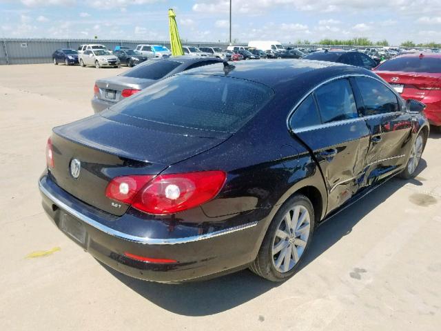 WVWHN7AN6BE732310 - 2011 VOLKSWAGEN CC LUXURY BLACK photo 4