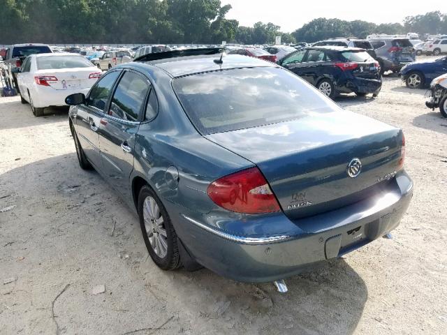 2G4WE587771176550 - 2007 BUICK LACROSSE C BLUE photo 3