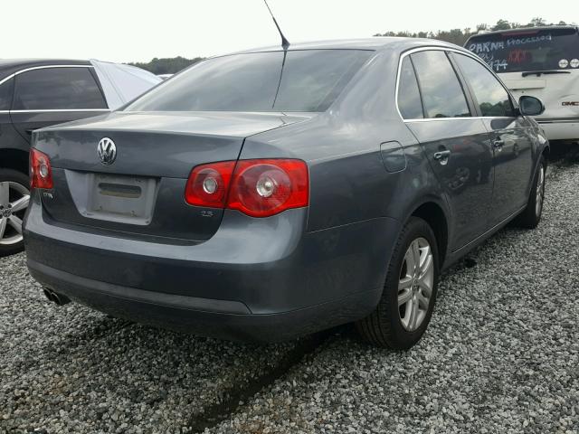 3VWEF71K87M154537 - 2007 VOLKSWAGEN JETTA WOLF GRAY photo 4