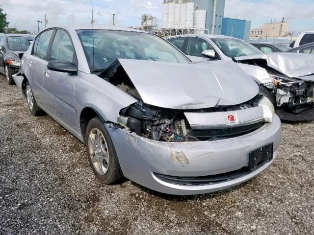 1G8AJ52F14Z153398 - 2004 SATURN ION LEVEL SILVER photo 1