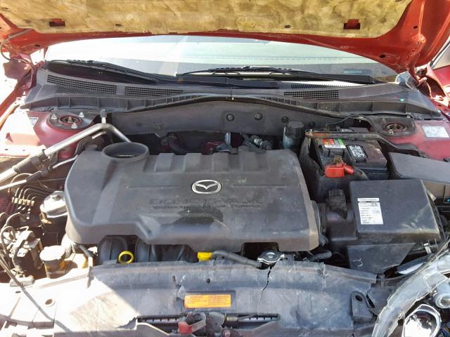 1YVHP80C155M60117 - 2005 MAZDA 6 I RED photo 7