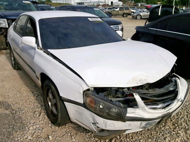 2G1WF52E949141006 - 2004 CHEVROLET IMPALA WHITE photo 1